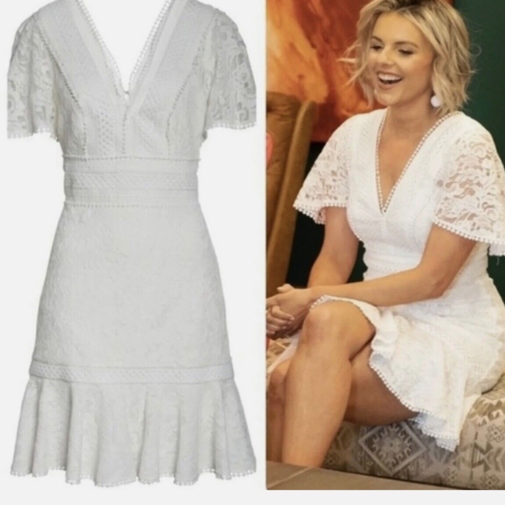 Eliza J white dress